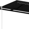 vidaXL Store automatique rétractable 450x350 cm Anthracite Voir les images du produit 11