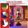 Set di 2 figure di schiaccianoci COSTWAY 184 cm, Anteprima dell’immagine prodotto 6
