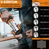 Akku Presszange Rohrpresszange TH & V-Kontur [TH16 TH20 Produktbild-Vorschau 5