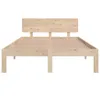 Rám postele masivní dřevo 120 x 190 cm Small Double Náhled obrázku produktu 4