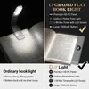 LED Leselampe Buch Flach Großes Panel Licht Akku 1200mAh Produktbild-Vorschau 9