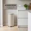 Poubelle eluno VINTAGE, poubelle à pédale, capacité de 30 Voir les images du produit 4