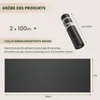 Iropro 200m² Unkrautvlies Gartenvlies Unkrautfolie Produktbild-Vorschau 4