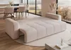 Schlafsofa Couch Orto Manila 02 Beige Samtvelours Produktbild-Vorschau 7