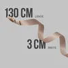 hemmy Canvas Uni Stoffgürtel ( 2er Pack ) 130cm x 3cm, Produktbild-Vorschau 2
