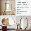 INONEFT Miroir mural ovale, 75 x 50 cm, miroir de Voir les images du produit 14