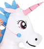 Aufblasbares Aufsitz Einhorn Kostüm für Mädchen Produktbild-Vorschau 4