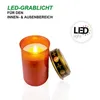 An LED grave light with its lid next to it, set against a white background. Anteprima dell’immagine prodotto