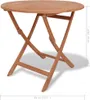 vidaXL Tavolo da giardino pieghevole 85x76 cm in legno Anteprima dell’immagine prodotto 13