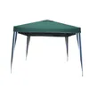 A green and white striped gazebo is shown against a white background. Produktbild-Vorschau
