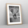Gerahmtes Poster - Rahmen in heller Eiche - Elefant Wildnis Produktbild-Vorschau 8