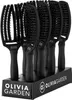 Olivia Garden Fingerbrush Boar&Nylon Display Zwart Medium - Produktbild-Vorschau 2