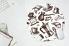 MuchoWow® Mauspad Mousepad Kaffee - Croissant - Muster Produktbild-Vorschau 5