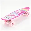 Mini skateboard avec lumières pour débutants enfants Voir les images du produit 1