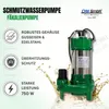 CHM GmbH® Schmutzwasserpumpe Fäkalienpumpe V 750 C mit Produktbild-Vorschau 2