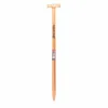Idealspaten Eschen-T-Stiel 85 cm doppelt gebogen lackiert Produktbild-Vorschau 3