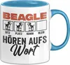 Beagle Hören Aufs Wort Tasse Geschenk Beagle Besitzer Mama Produktbild-Vorschau 1