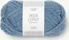 Sandnes Peer Gynt 50g - 100% Schurwolle Blau meliert 6324 Produktbild-Vorschau 5