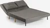 2-Sitzer Schlafsofa skandinavischer Stil aus Stoff Elettra Produktbild-Vorschau 3