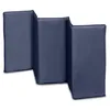 A dark blue, foldable baby playpen or bed is shown against a white background. Produktbild-Vorschau