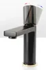 Rea Waschbeckenarmatur Icon Low Black/Gold Produktbild-Vorschau 8