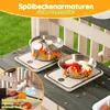 Merax Matschküche Outdoor Holz, Kinder Spielküche mit Produktbild-Vorschau 14