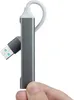 A hand holding a USB hub with a USB 3.0 connector. Produktbild-Vorschau