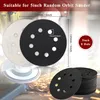 Schleifpapier 125mm Klett Nass Trocken Schleifscheiben, 80 Produktbild-Vorschau 2