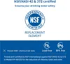 Marketing image showing NSF certification and product features. Anteprima dell’immagine prodotto