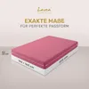 Lavea® Spannbettlaken 140x200cm - 160x200cm, Maya, 100% Produktbild-Vorschau 2