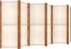 Parawan 6-Panelowy, Kremowy, 420 X 180 Cm Lumarko! Podgląd zdjęcia produktu 11