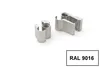 Two metal door hinges shown on a white background. Produktbild-Vorschau
