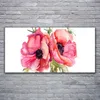 Glasbilder 120x60 Wandbild Druck auf Glas Blumen Aquarell Produktbild-Vorschau 2