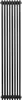 Radiatore a elementi tubolari, 4 colonne – 1800 mm x 380 mm Anteprima dell’immagine prodotto 2