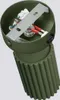 Lampada da parete KARBON verde oliva con interruttore Anteprima dell’immagine prodotto 5