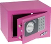 A pink safe with its door open, revealing a digital keypad and a handle. Anteprima dell’immagine prodotto