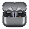 A pair of graphite-colored wireless earbuds in their open charging case. Produktbild-Vorschau