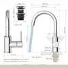 Waschtischarmatur Lenz BOW² Chrom – 360° schwenkbar, Pop-Up Produktbild-Vorschau 7