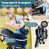 KESSER® Loops Kinderwagen 4 in 1 Kombikinderwagen Produktbild-Vorschau 7