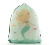 Cepewa Kinder Turnbeutel 7 Sportbeutel Meerjungfrau Blonde Produktbild-Vorschau 4