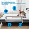A woman and baby are on a bed with a bed rail installed. Anteprima dell’immagine prodotto