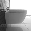 Alpenberger Dusch WC Toilette aus Keramik | Hänge WC Produktbild-Vorschau 1