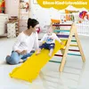 GOPLUS Dreieckige Kletterleiter mit Rampe, Kletterdreieck Produktbild-Vorschau 4