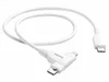 Hama Câble de charge USB-C 2in1 1.5m ws (blanc) Voir les images du produit 2