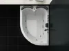 Whirlpool, Indoor, Badewanne, Eckwanne, Spa Wanne TALIA Produktbild-Vorschau 2
