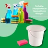 Novaliv 2 pezzi Secchio 5L Bianco con bilancia - Secchio Anteprima dell’immagine prodotto 3