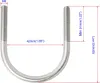 Staffa a U in acciaio inox Osculati 110mm | Osculati Anteprima dell’immagine prodotto 6