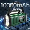 ZELURXX Radio di emergenza portatile solare e a manovella Anteprima dell’immagine prodotto 4