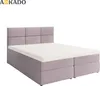 Boxspringbett - 160x200 - Rosa - mit Bettkästen - mit Produktbild-Vorschau 10
