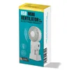 A product package for a USB mini ventilator. Produktbild-Vorschau